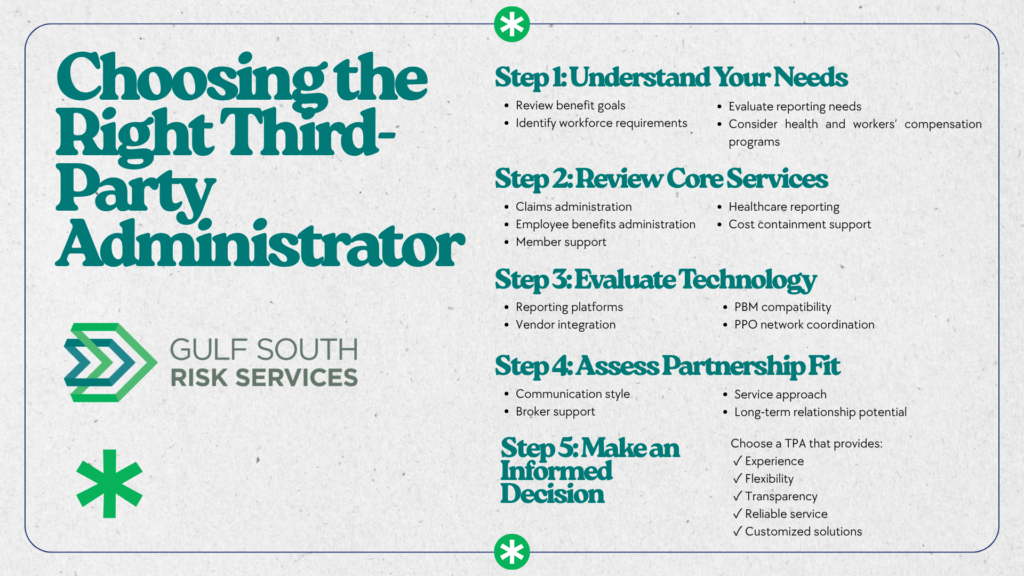 how to choose the right third-party administrator

