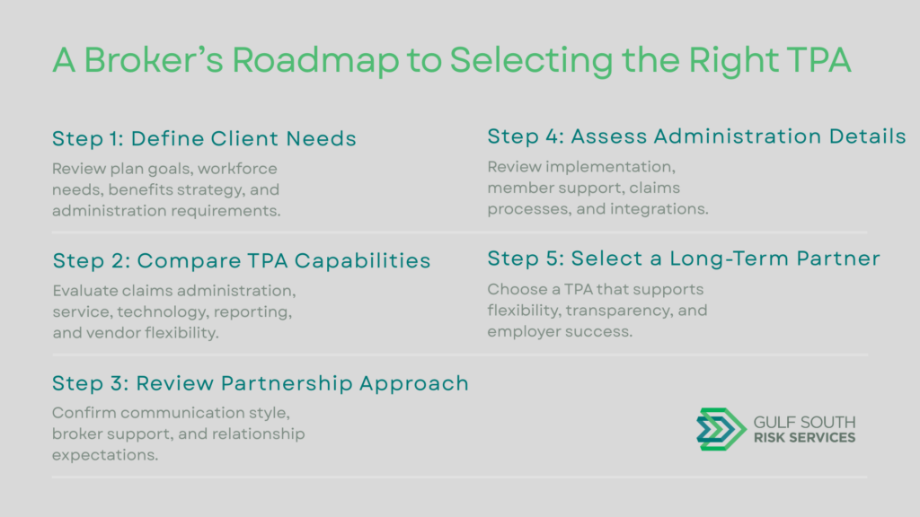 questions brokers should ask a TPA
